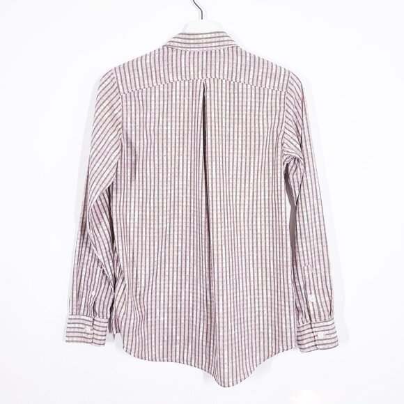 REI Pink Stripes Lightweight Button Down Hiking Shirt - Picture 6 of 7